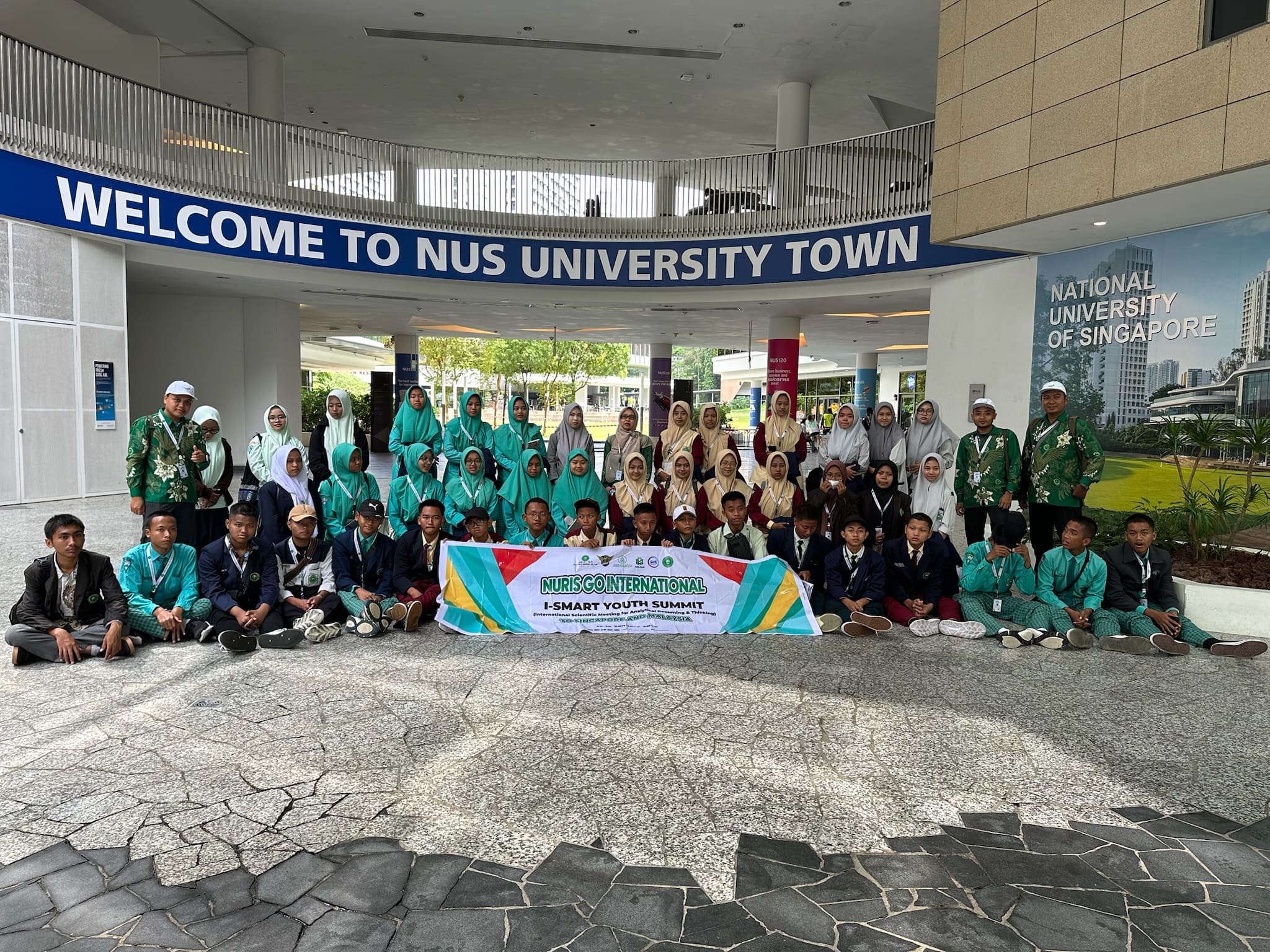 SMA Global School together with two Nuris educational units at the NUS campus, Singapore